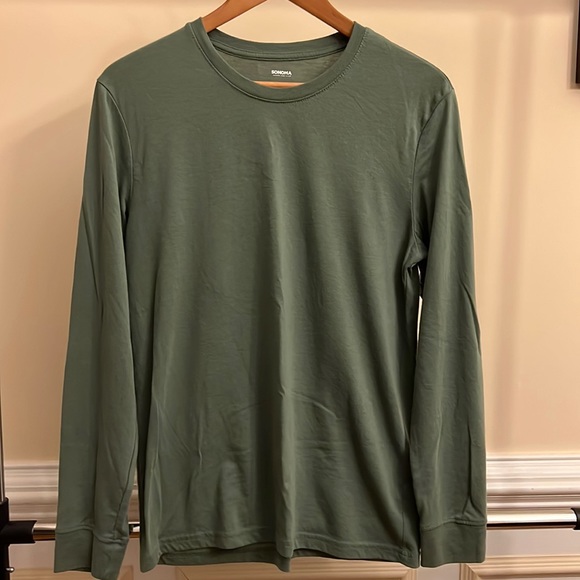 Sonoma Other - Sonoma, men’s medium, shade of green, long sleeve, shirt.